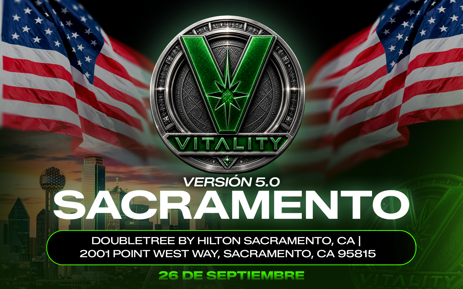 VITALITY 5.0 SACRAMENTO